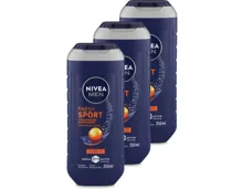 Nivea Men Dusch Fresh Sport 3x 250ml