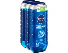Nivea Men Duschgel Fresh Ocean 3 in 1