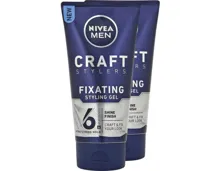 Nivea Men Styling Gel Craft Stylers Fixating 2 x 150 ml