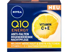 Nivea Nachtcreme Q10 Energy Anti-Falten
