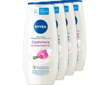 Nivea Pflegedusche Cashmere & Cottonseed Oil 4 x 250 ml