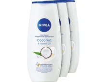 Nivea Pflegedusche Coconut & Jojoba Oil 3 x 250 ml