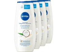 Nivea Pflegedusche Coconut & Jojoba Oil 4 x 250 ml
