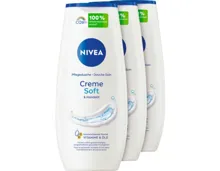 Nivea Pflegedusche Creme Soft 3 x 250 ml