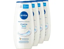 Nivea Pflegedusche Creme Soft 4 x 250 ml