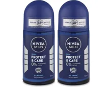 Nivea Protect & Care Deo Roll-on Male 2x 50ml