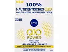 Nivea Q10 Power Feuchtigkeits-Tagesescrème Anti-Falten & Straffung LSF 15