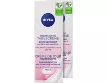 Nivea Reichhaltige Tagescreme LSF 15 2 x 50 ml