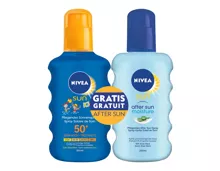 Nivea Sun Pack Protect & Moist. Kids Spray SF50 + Apres Sun, je 200 ml
