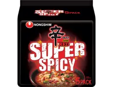 Nongshim Instant Noodle Soup Shin Red Super Spicy