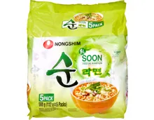 Nongshim Instant Noodle Soup Soon Veggie Ramyun