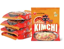 Nongshim-Kimchi, -Spicy Ramen oder -Veggie Soup, 5er-Pack