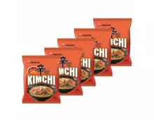 Nongshim Nudelsuppe Kimchi Ramyun 5x 120g