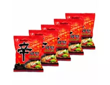 Nongshim Nudelsuppe Shin Ramyun 5x 120g