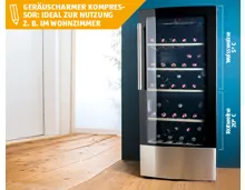 NORDFROST Weintemperierschrank