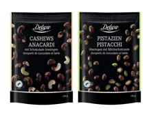 Nüsse mit Milchschokolade