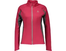 Odlo Damen-Jacke Midlayer Full Zip Sport Tech XS, himbeer