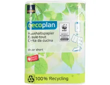 Oecoplan Haushaltpapier decor & short, 2 Rollen 3-lagig