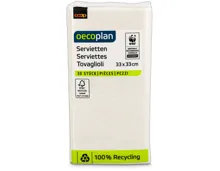 Oecoplan Servietten weiss 33cm 30 Stück