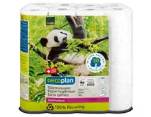 Oecoplan Toilettenpapier Goldmelisse, FSC® Recycled, 3-lagig, blau, 32 Rollen