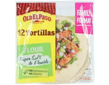 Old el Paso Flour Tortillas Famiily 12 Tortillas