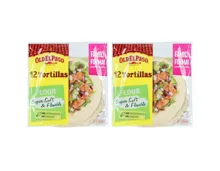 Old el Paso Flour Tortillas Family 12 Tortillas 2x 489g