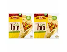 Old el Paso Tortilla Extra Thin 6 Stück 2x 192g