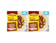 Old El Paso Vollkorn Tortillas 6 Stück 2x 350g