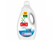 Omo Flüssig-Waschmittel Active 100 Waschgänge