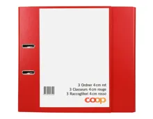 Ordner 4cm rot 3 Stück