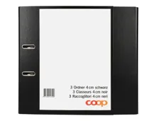 Ordner 4cm schwarz 3 Stück