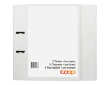 Ordner 4cm weiss 3 Stück
