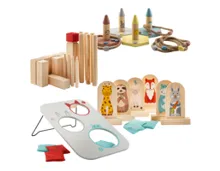 Outdoor Holzspiele Sortiment