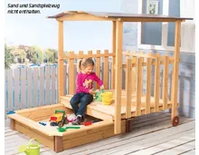 OUTDOOR ZONE Spielhaus mit Sandkasten