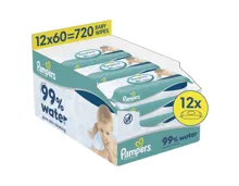Pampers 99% Water Feuchttücher 12x60 Stück