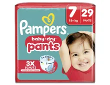 Pampers Baby Dry Pants Grösse 7 Extra Large 15+kg 29 Stück