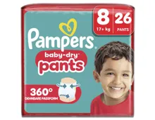 Pampers Baby Dry Pants Grösse 8 Extra Large 17+kg 26 Stück
