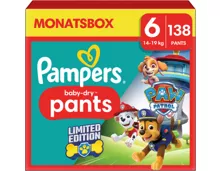 Pampers Baby-Dry Pants Paw Patrol Grösse 6 Monatsbox 138 Windeln