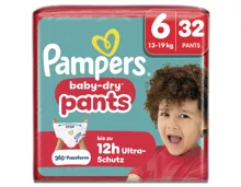 Pampers Baby Dry Pants Windeln Gr.6 Extra Large 13-19kg 32 Stück
