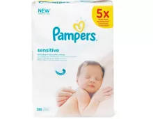 Pampers Baby-Feuchttücher im 5er-Pack