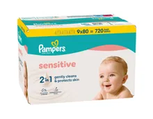 Pampers Feucht Sensitiv 9x80 Stück