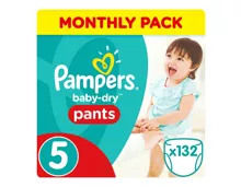 Pampers Gr. 5 Baby Dry Pants Junior 12-17 kg Monatsbox 132er