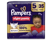 Pampers Night Pants Grösse 5 Sparpack 35 Stück