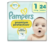 Pampers Premium Protection Grösse 1 Newborn 2-5kg 24 Stück