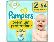 Pampers Premium Protection Grösse 2, 4-8kg, 54 Stück