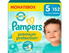 Pampers Premium Protection Grösse 5 Monatsbox 152 Windeln