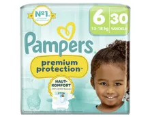 Pampers Premium Protection Grösse 6 Extra Large 13+kg 30 Stück