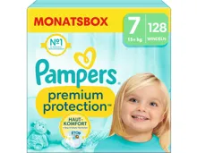 Pampers Premium Protection Grösse 7 Monatsbox 128 Windeln