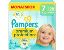 Pampers Premium Protection Grösse 7 Monatsbox 128 Windeln