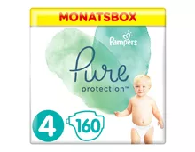 Pampers Pure Protection Gr. 4 Maxi 9-14 kg Monatsbox 160er